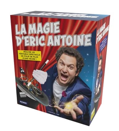 Megagic Eric Antoine Coffret de tours de magie pour enfants dès 7 ans | Cadeau d'anniversaire pour Garçon et Fille 7-8-10-12 | Jeu Éducatifs | Jouet pour enfant avec plusiers tours de magie