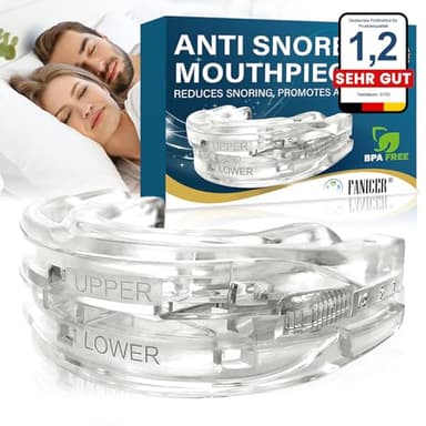 Anti Ronflement | Orthèse Anti Ronflement Efficace Puissant,Gouttière Dispositifs Anti-Ronflement Efficace Puissant, Prêt à l'emploi - Adapté à la plupart des bouches Unisex（Transparents）