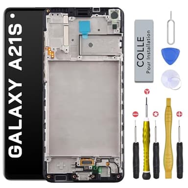 Ecran Complet Remplacement pour Samsung Galaxy A21S A217 SM-A217F avec Kit