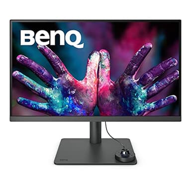 BenQ Creative Pro PD2705U Écran 27 Pouces 4K pour Les Designers, IPS, AQCOLOR, 99% sRGB, 99% Rec. 709, Étalonné en Usine, Uniformité, Delta E ≤ 3, 65W USB-C, HDMI, DP, KVM, Compatible avec MacBook
