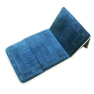 Tapis de prière Tapis de prière avec dossier Tapis de prière de voyage pliable Tapis de prière portable, tapis de prière islamique ， Tapis de prière de luxe for le dos, tapis de prière musulman Tapis