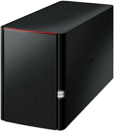 Buffalo LinkStation LS220DE-EU 2 Bay Bureau Boîtier NAS, 76302
