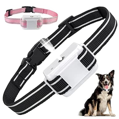 Collier Anti Aboiement Chien, Collier Anti Aboiement Chien Citronnelle Spray, 2 Modes de Pulvérisation Réglables, Anti-aboiement Automatique, Collier de Dressage pour Chien, Étanche et Rechargeable