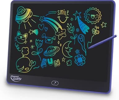 Maped Creativ – Magical Tablet XL – Tablette Dessin LCD Grand Format – Écriture Multicolore – Activité ludique, Propre et réutilisable – Dès 4 Ans