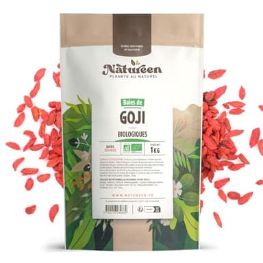 Baies de Goji Bio de la région Tibétaine - 1kg