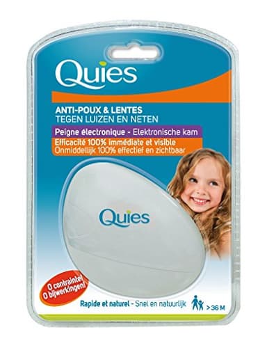 Quies Anti-Poux et Lentes Peigne Électronique