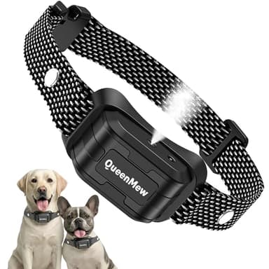 Collier Anti Aboiement Chien, Collier Anti Aboiement Chien Citronnelle Spray, 2 Modes de Pulvérisation Réglables, Anti-aboiement Automatique, Collier de Dressage pour Chien, Étanche et Rechargeable