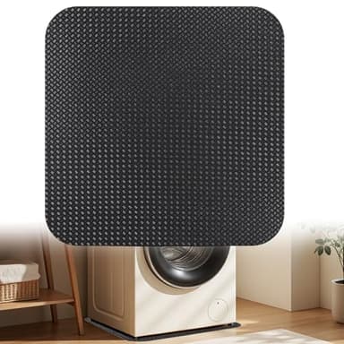 Tapis anti-vibration pour machine à laver, 60 x 60 cm, antidérapant, des deux côtés, pour machine à laver, réfrigérateur, sous-réfrigérateur, sèche-linge, machine à laver