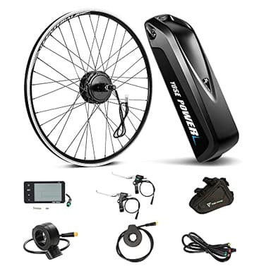 YOSE POWER Kit de Conversion Ebike 27,5 Pouces, Roue arrière 36V250W, kit de Conversion vélo électrique pour Cassette avec Batterie Hailong 36V13Ah pour MIFA