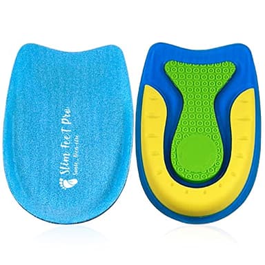 Talonnette Gel Silicone Antichoc Amortissante Orthopédique Taille L pour protéger vos talons et tendons d'achilles, soulager les fasciite plantaire, Epine Calcaneenne, tendinite dans vos chaussures