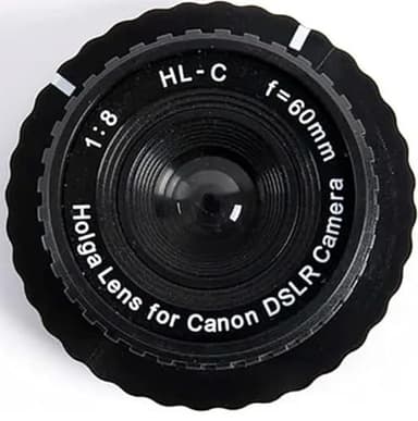 Anton & Holga Objectif 60 mm f/8, Objectif de Mise au Point Manuel pour Appareil Photo Reflex numérique Canon